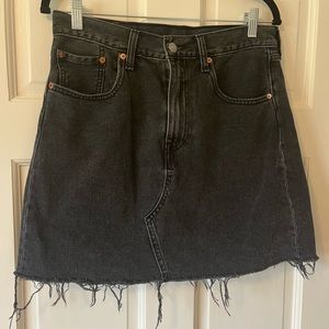 Levi’s Black Denim Mini